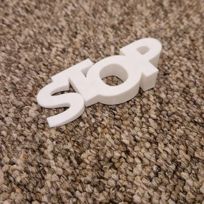 Cụm chặn cửa hình chữ "STOP" phong cách và tiện dụng của Gve...