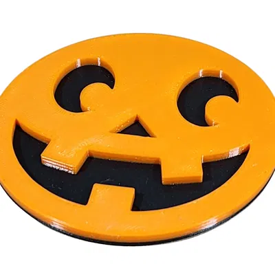 Giá đỡ ly 'Happy Jack' hình bí ngô cho Halloween