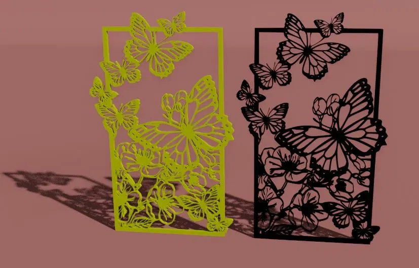 Móc treo ảnh bướm - Image 1