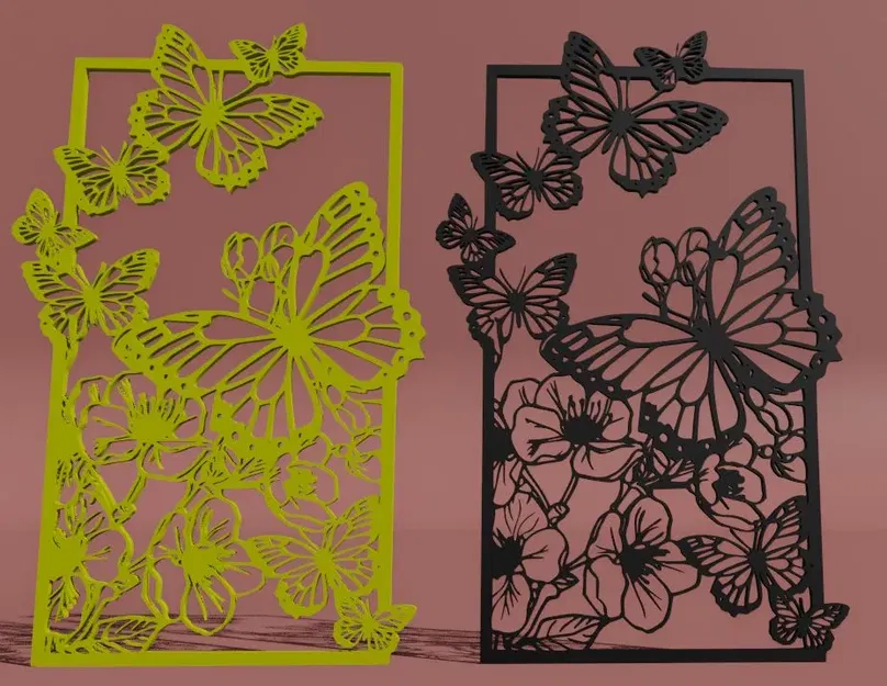 Móc treo ảnh bướm - Image 2