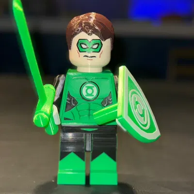 Mô hình Green Lantern Brick MegaFigure (Tỉ lệ 5:1)