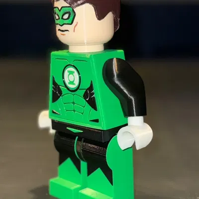 Mô hình Green Lantern Brick MegaFigure (Tỉ lệ 5:1)