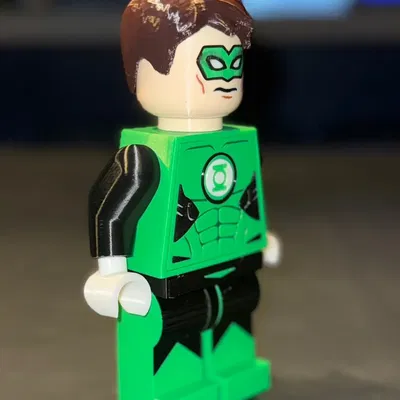 Mô hình Green Lantern Brick MegaFigure (Tỉ lệ 5:1)