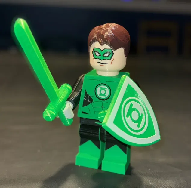 Mô hình Green Lantern Brick MegaFigure (Tỉ lệ 5:1) - Image 7