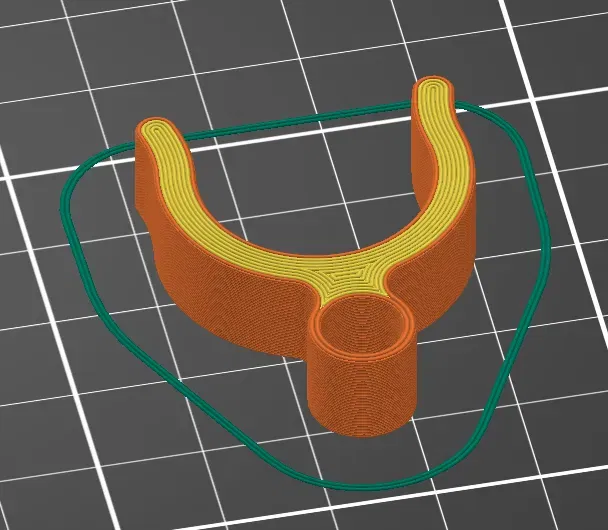 Khối chặn giá đỡ cuộn filament MK4 MK3 - Image 3