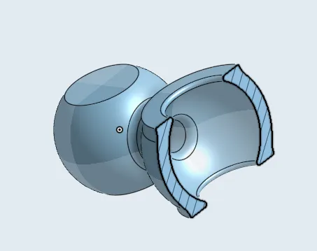 Liên kết bóng và ổ cắm - Hai kích thước - Image 3