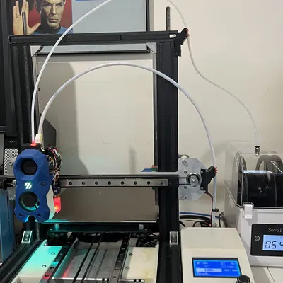 Mount Voron StealthBurner với BLTouch cho Mega Zero V1 và Ender 3