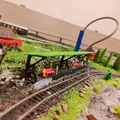 Nhà ga tàu N-scale đơn giản không cần hỗ trợ in - Thumbnail 2