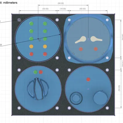 Khung cho Bảng Điều Khiển (Dự Án Buồng Lái Tự Làm Dễ Dàng)