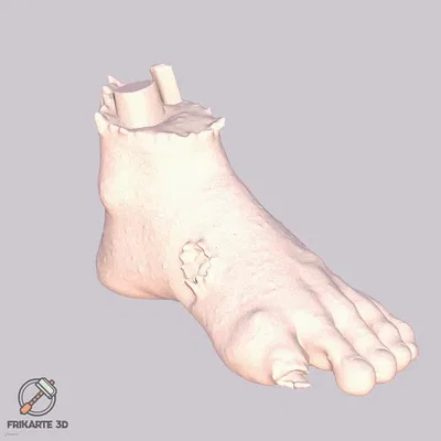 Chân bị chặt máu me cho Halloween