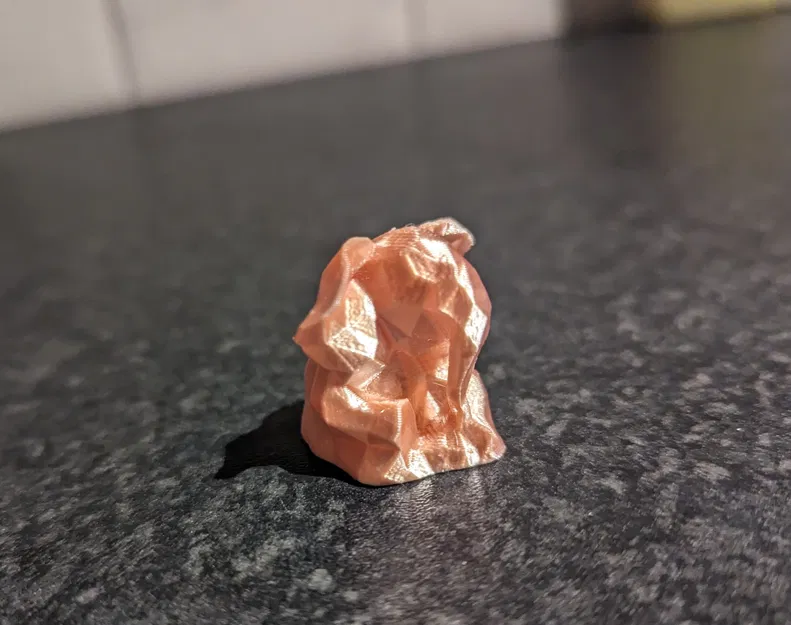 Voi thấp poly trang trí dễ thương - Image 2