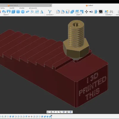 Giá đỡ cửa phong cách M6 in 3D thời thượng