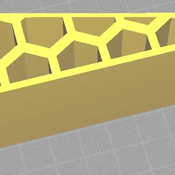 Cái chặn cửa hình lục giác in 3D bằng TPU hoặc PLA