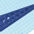 Cái chặn cửa hình lục giác in 3D bằng TPU hoặc PLA - Thumbnail 3