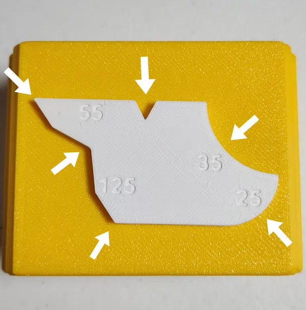 Thước đo kích thước góc YGP từ 35 đến 145 độ - Image 5