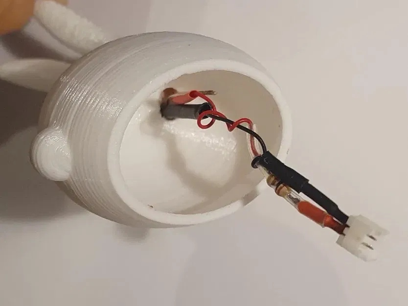 Thỏ ma quái với mắt LED đỏ 3mm tùy chỉnh cho Openscad - Image 8