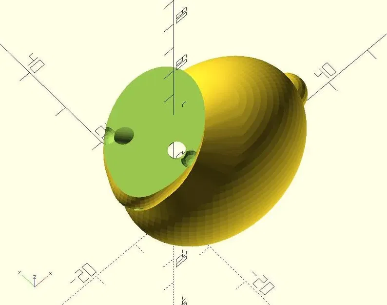 Thỏ ma quái với mắt LED đỏ 3mm tùy chỉnh cho Openscad - Image 9