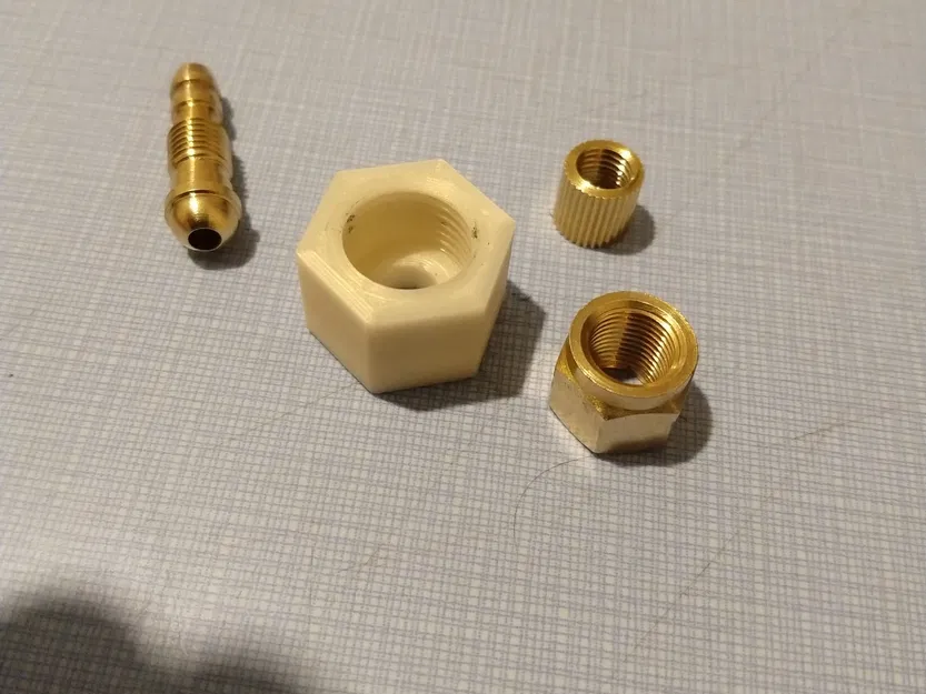 Đai ốc M16x1.5 thay thế cho đầu hàn TIG - Image 2