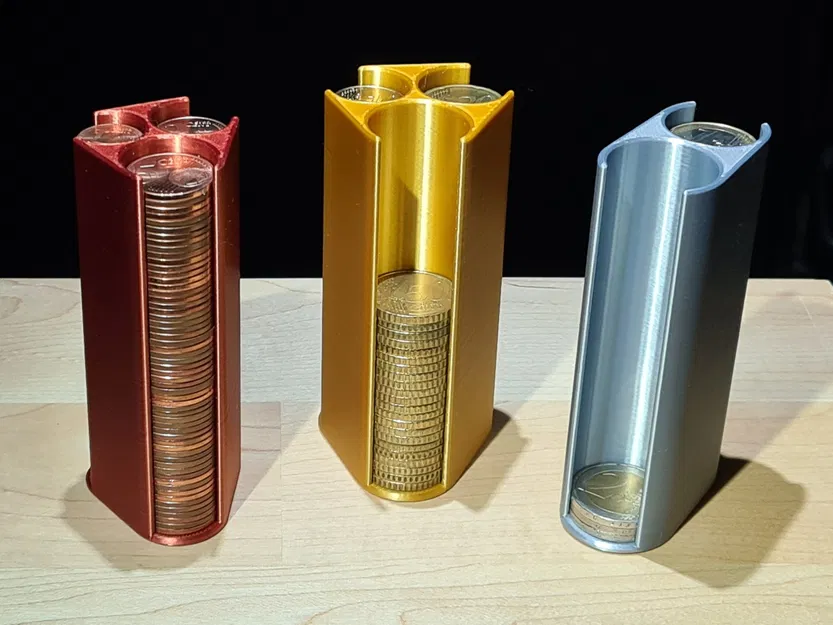 Giá đỡ tiền xu Euro cho các mệnh giá khác nhau - Image 1