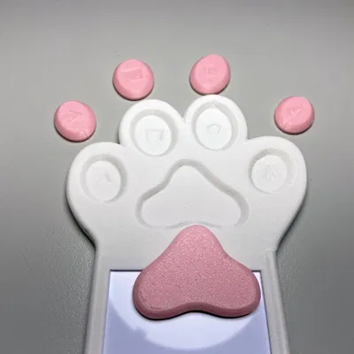 Giá đỡ thẻ ID hình xương cho chó vui nhộn