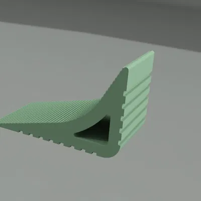 Cái chặn cửa giúp giữ cửa không tự đóng lại