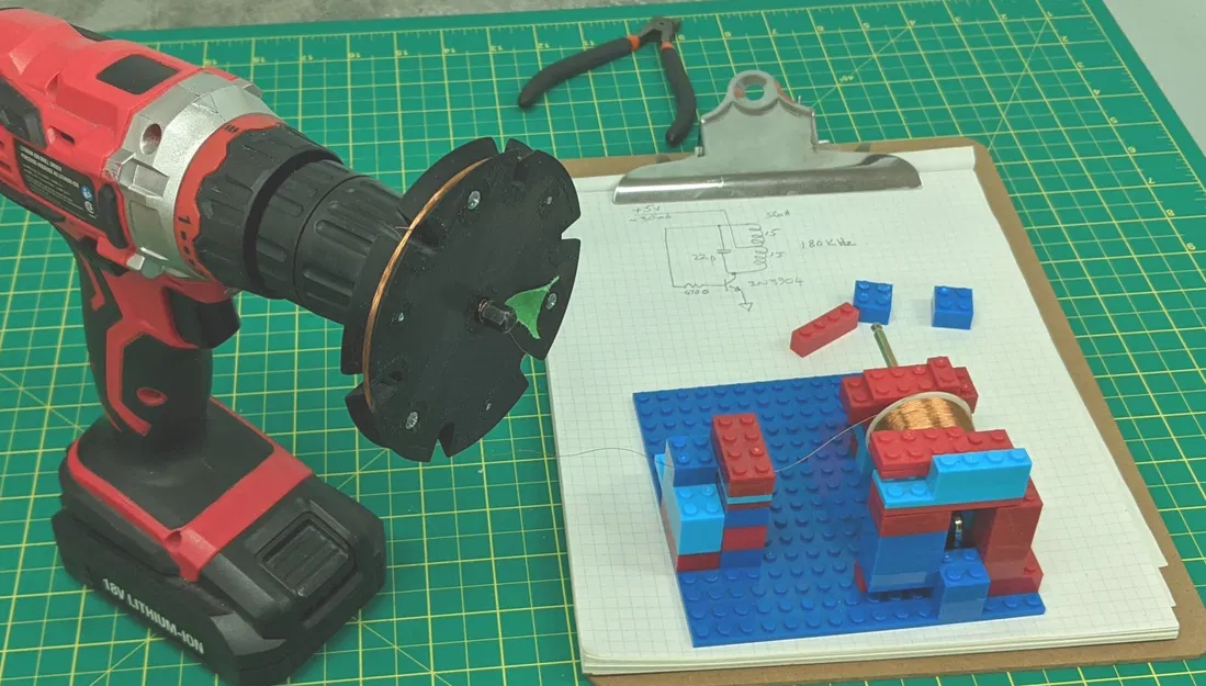 Cuộn dây phát điện không dây cho thiết bị LED - Image 3