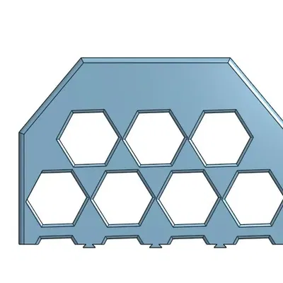 Bảng bảo vệ Airsoft kích thước 22x30cm