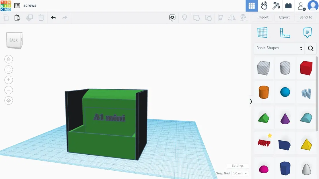 Bộ thu gom "poop" cho máy in 3D A1 mini - Image 1