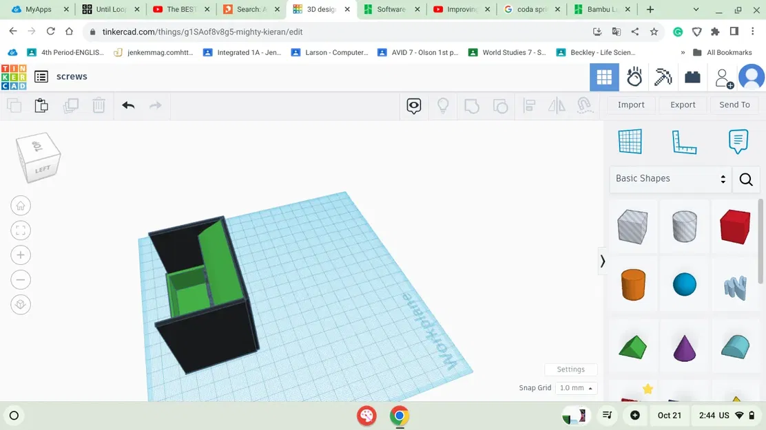 Bộ thu gom "poop" cho máy in 3D A1 mini - Image 2