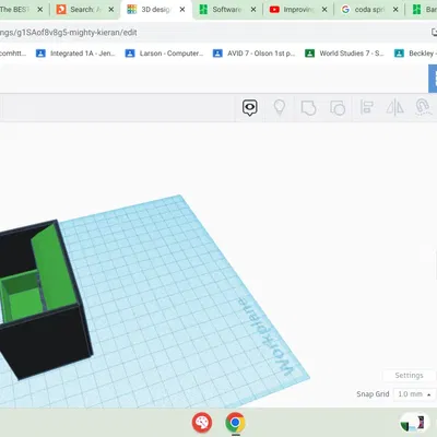 Bộ thu gom "poop" cho máy in 3D A1 mini