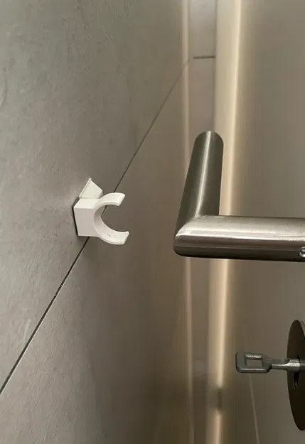 Móc cửa cho tay nắm tròn 19.2mm - Image 1