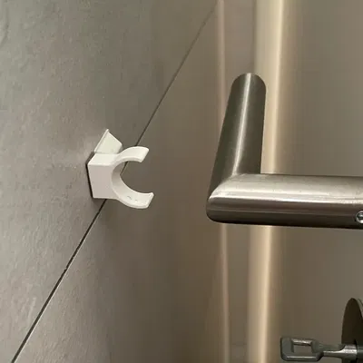 Móc cửa cho tay nắm tròn 19.2mm