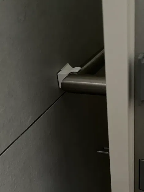 Móc cửa cho tay nắm tròn 19.2mm - Image 2