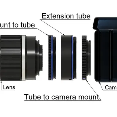 Ống Kính Macro In 3D