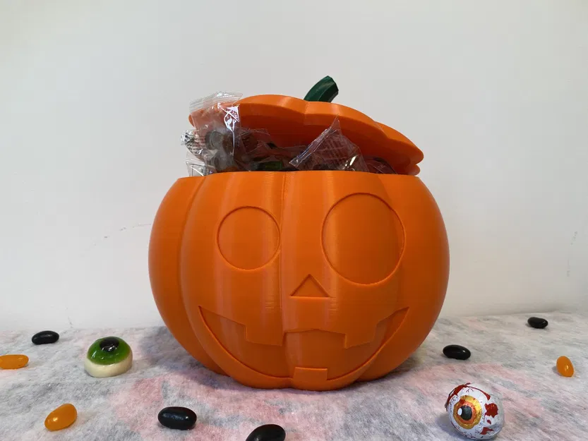 Bát bí ngô dễ thương cho tiệc Halloween - Image 1