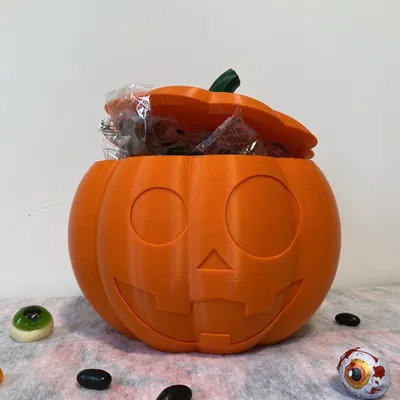 Bát bí ngô dễ thương cho tiệc Halloween