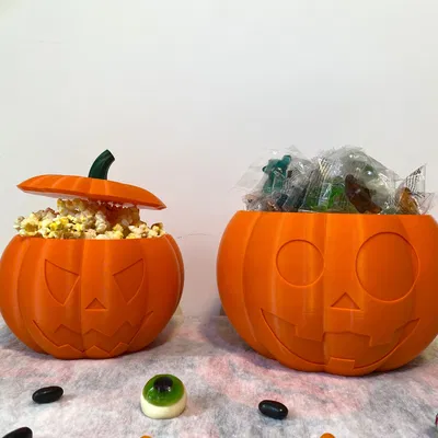 Bát bí ngô dễ thương cho tiệc Halloween