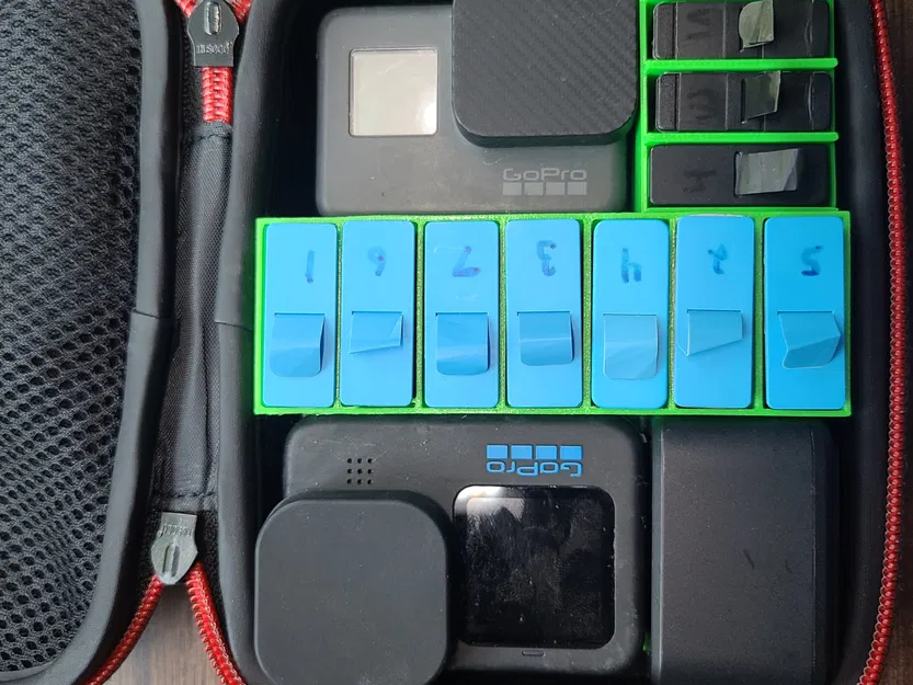 Giá đỡ và tổ chức pin cho camera GoPro 9, 10, 11 và 12 - Image 3