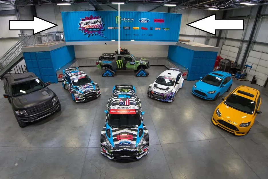 Container gara Hoonigan kích thước 680 mm - Image 1