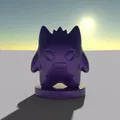 Gengar Chibi dễ thương phong cách Pokémon - Thumbnail 1