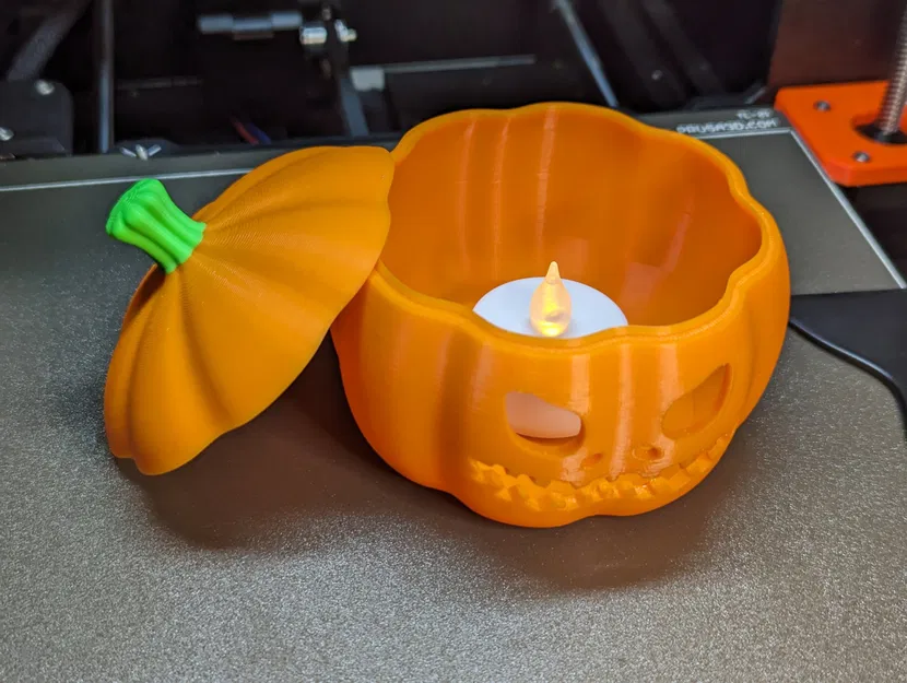 Trang trí bí ngô Halloween có đèn LED - Image 3