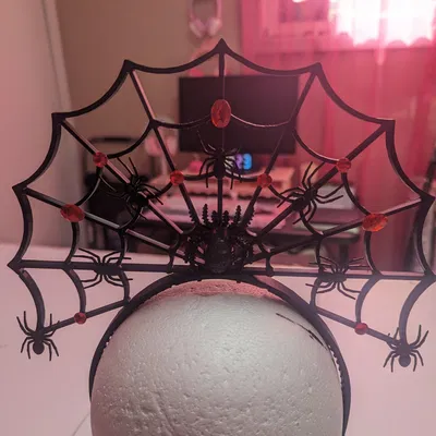 Mũ đội đầu và mạng nhện hoàn chỉnh 5mm dễ tùy chỉnh