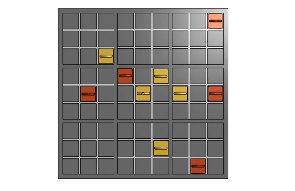 Bảng trò chơi Mega Tic Tac Toe độc đáo cho gia đình - Image 2