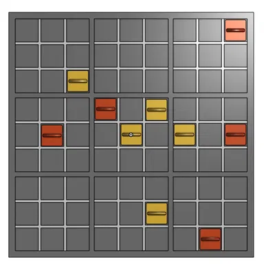 Bảng trò chơi Mega Tic Tac Toe độc đáo cho gia đình