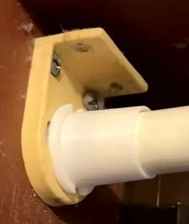 Kẹp giá treo rèm thay thế cho thanh rèm 17mm - Image 2