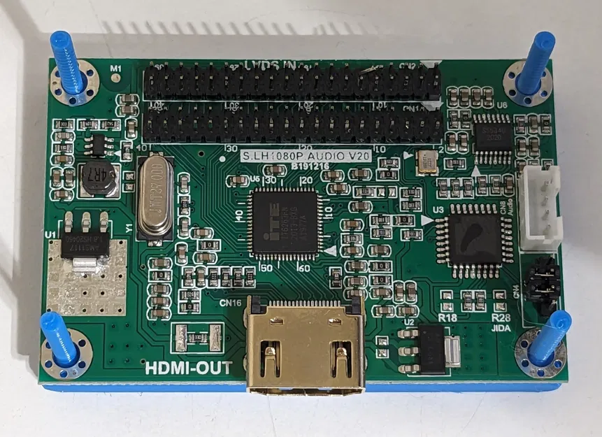 Giá đỡ cho bo mạch chuyển đổi Geekworm LVDS sang HDMI - Image 1