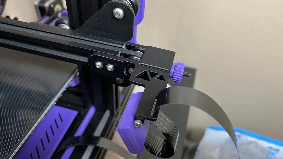 Giá đỡ camera Pi và bộ căng trục X cho Ender 3 / Ender 3 Pro - Image 1