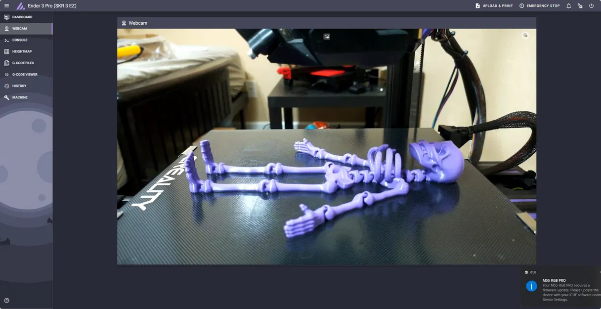 Giá đỡ camera Pi và bộ căng trục X cho Ender 3 / Ender 3 Pro - Image 4