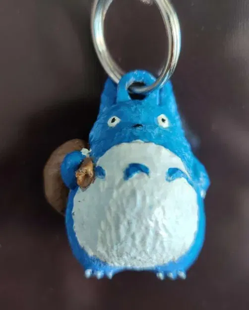 Móc khóa Totoro trung bình với chỗ để chìa khóa - Image 1