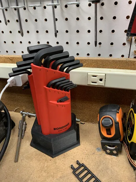 Giá đỡ chìa khóa Allen Bondhus dạng mét - Image 2